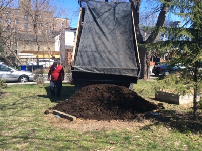 Compost delivery